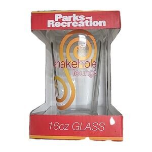 Parks And Rec Snakehole Lounge Glass